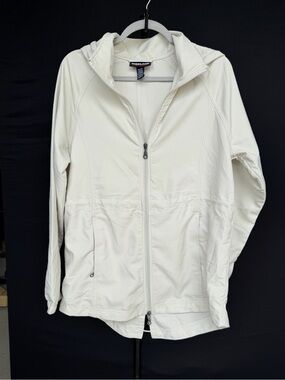 Kirkland Signature Cream Hooded Lightweight Jacket